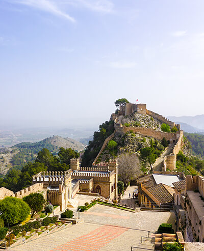 xativa castle valencia